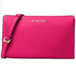 Michael Kors large crossbody clutch